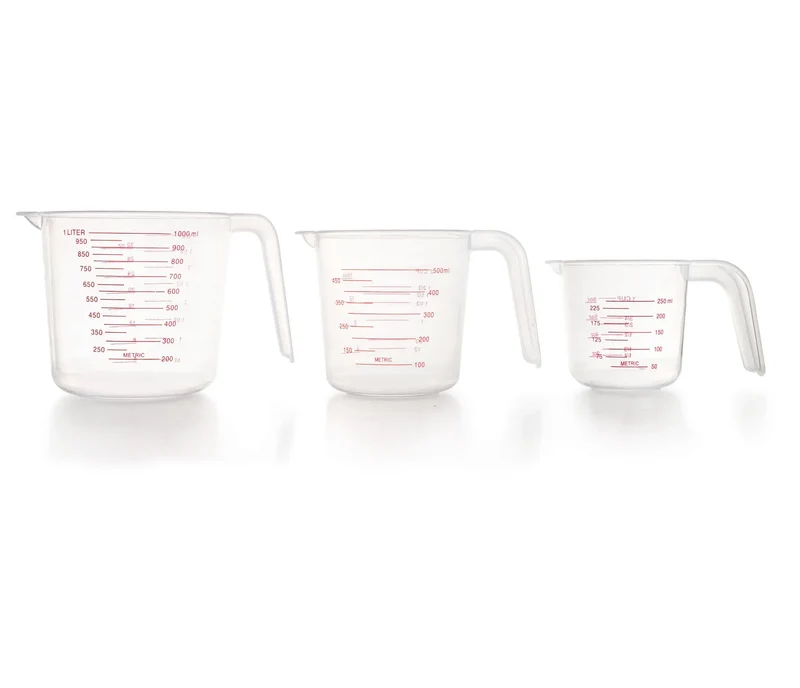 LACOR Set de 3 jarras medidoras 67130