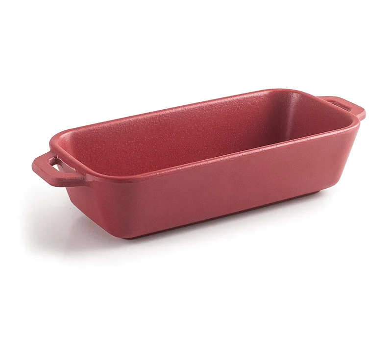 LACOR Cacerola rectangular de melamina mini-cocotte Red 63395