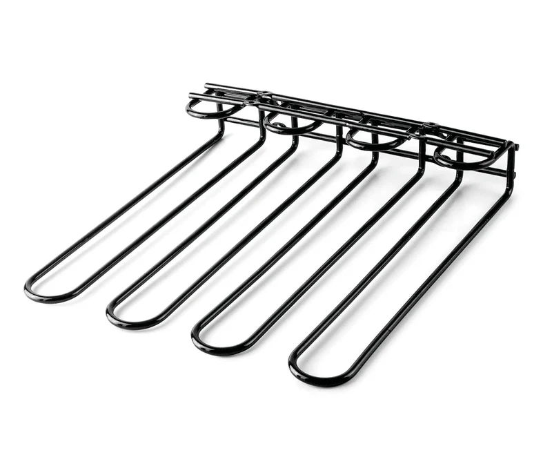 LACOR Soporte de copas Due Black 62253