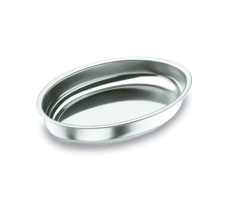 LACOR Fuente honda oval Inox 61828