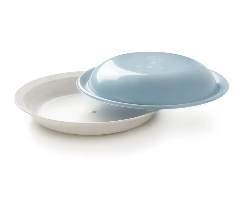 LACOR Plato llano de policarbonato con tapa 66933