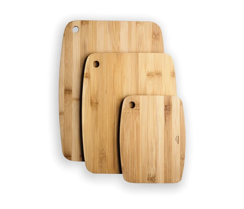 LACOR Set 3 tablas de corte Bambú 60523