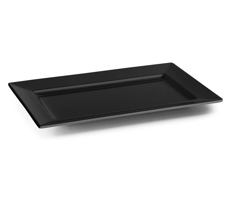 LACOR Bandeja rectangular Corner Black Classic 63543