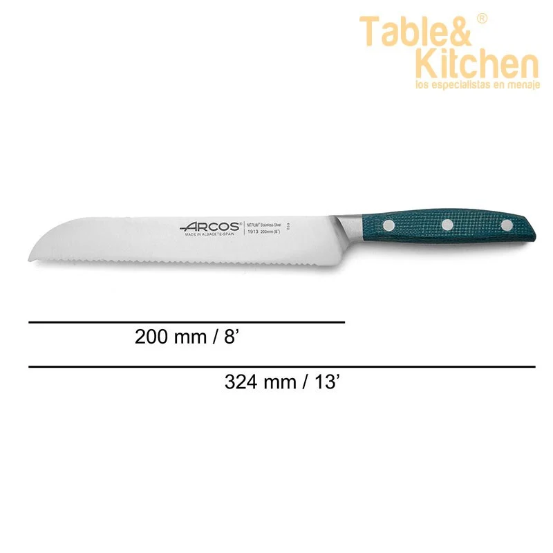 CUCHILLO PANERO PERLADO 200MM BROOKLYN