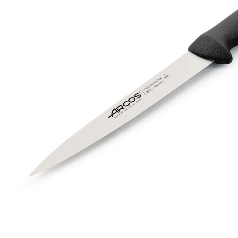 CUCHILLO LENGUADO NEGRO FLEXIBLE 170 MM ARCOS