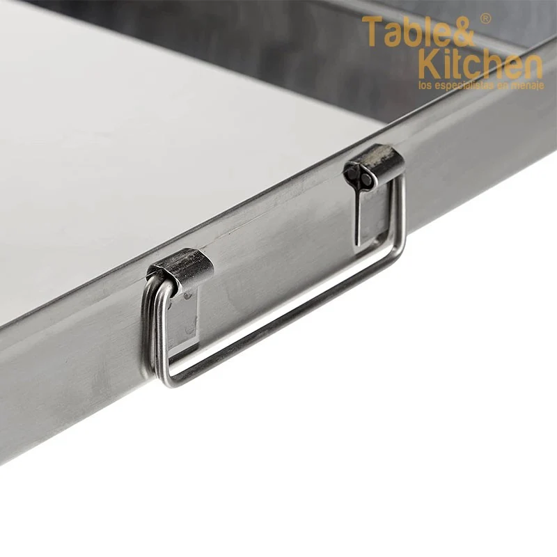 EMPANADERA INOX 45X35X3,50 CM