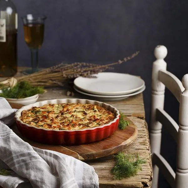 Molde cerámico para tartas y quiches Le Creuset