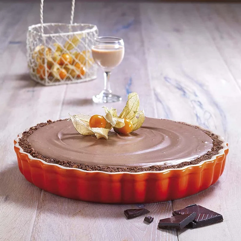 Molde cerámico para tartas y quiches Le Creuset