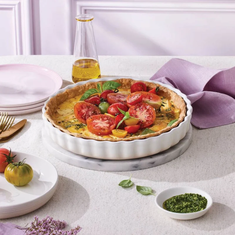 Molde cerámico para tartas y quiches Le Creuset