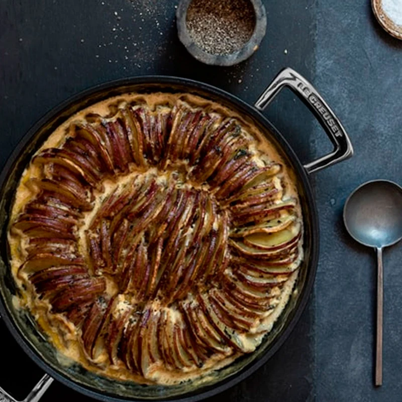 Cacerola baja con tapa Le Creuset