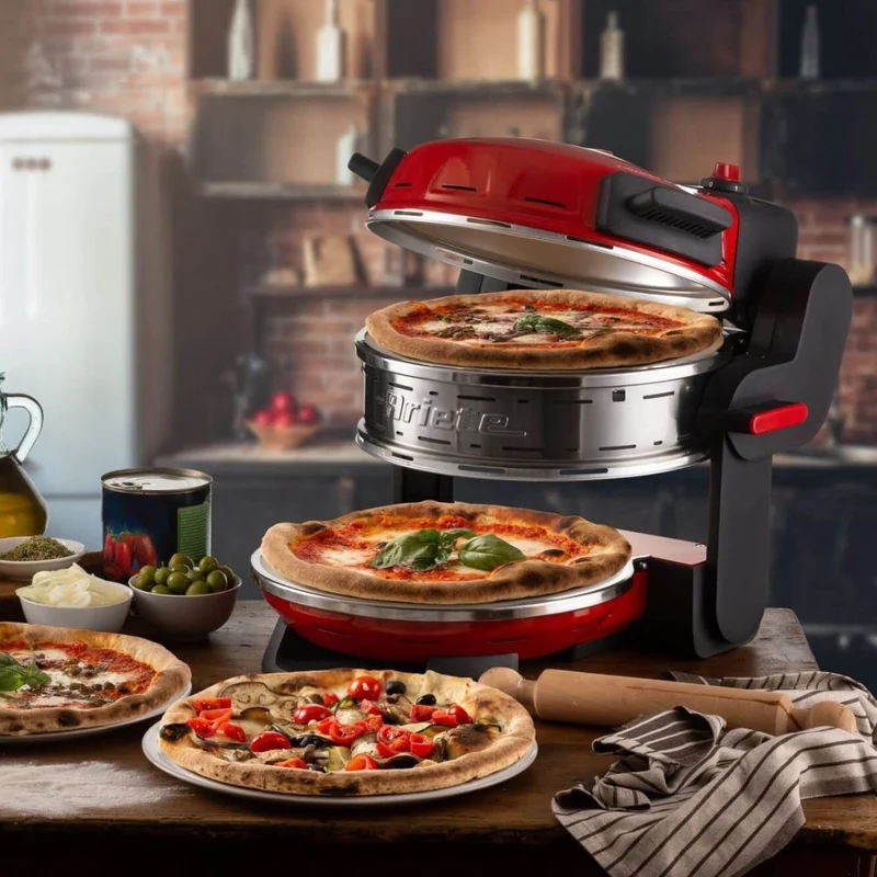 Horno para pizza Ariete (pizza, focaccias, tartas y más)