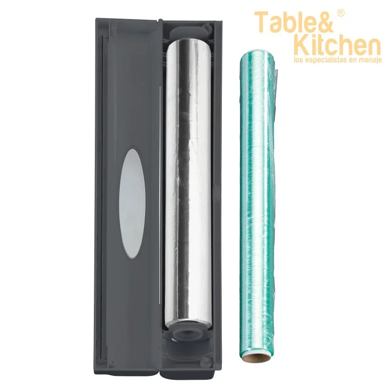 DISPENSADOR PERFECT CUTTER 1 CLICK GRIS