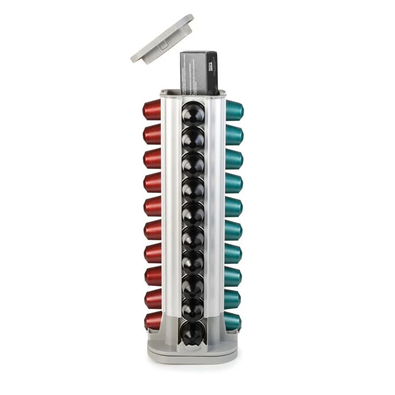 DISPENSADOR GIRATORIO CAPSULAS NESPRESSO CUADRADO
