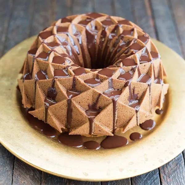 Molde aluminio Jubilee Bundt Nordic Ware