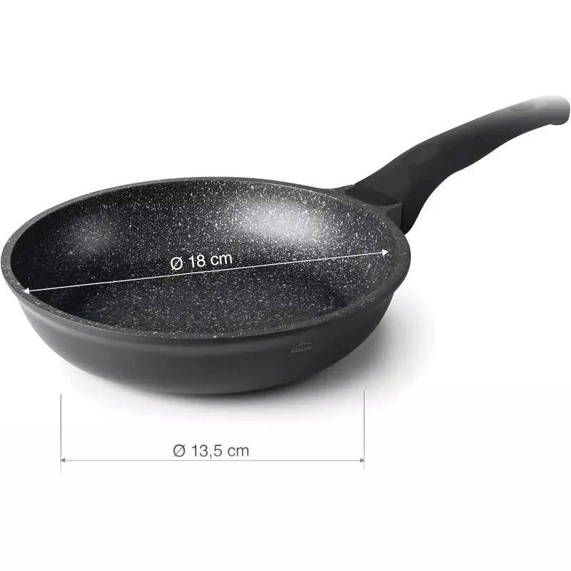 LACOR Sartén Eco-Piedra Aluminio Fundido 18cm - Modelo 24118