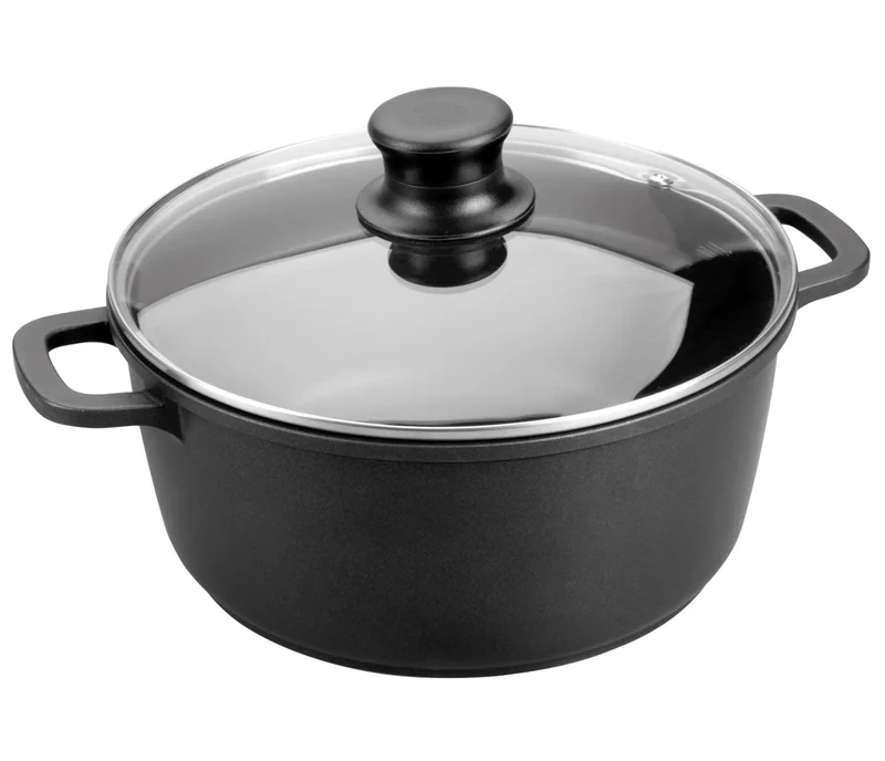 LACOR Cacerola con tapa de cristal Forte 25816