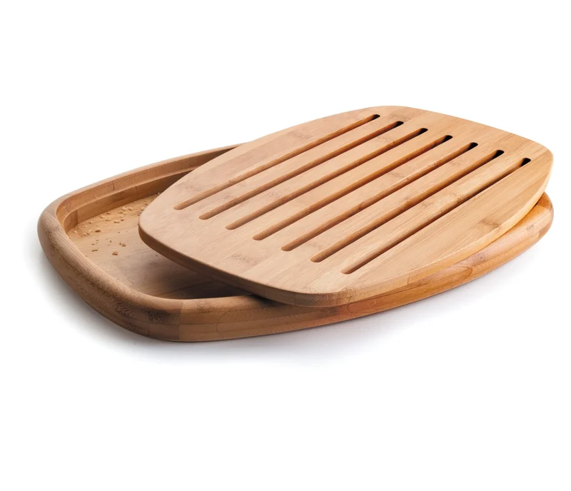 LACOR Tabla de corte para pan oval 60491