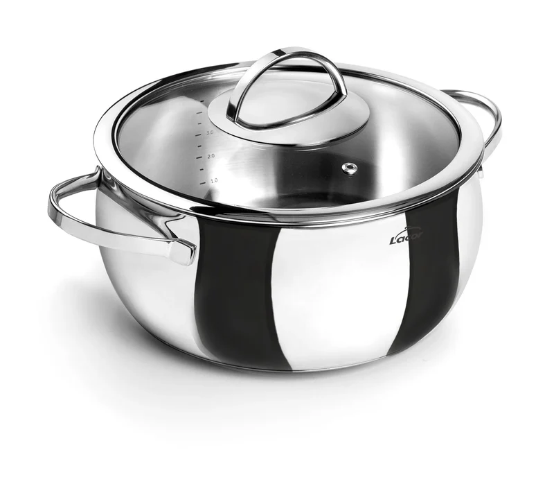LACOR Cacerola con tapa Belly 79016