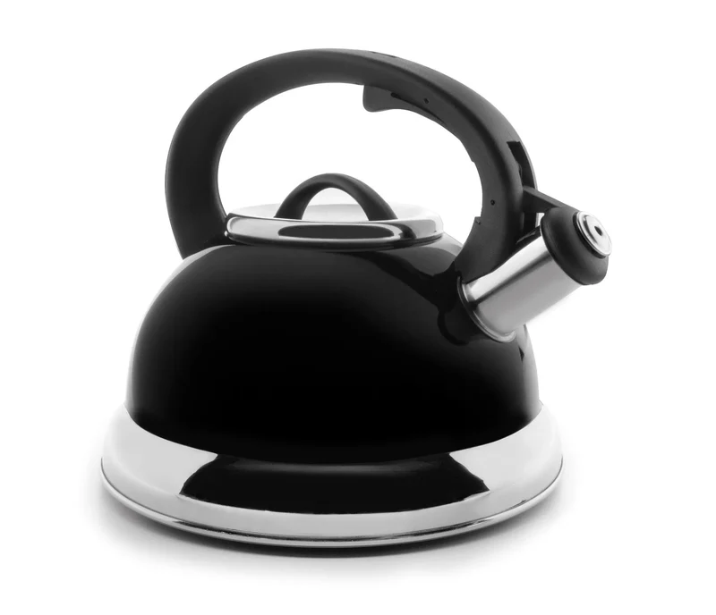 LACOR Hervidor silbante Black & White 68644