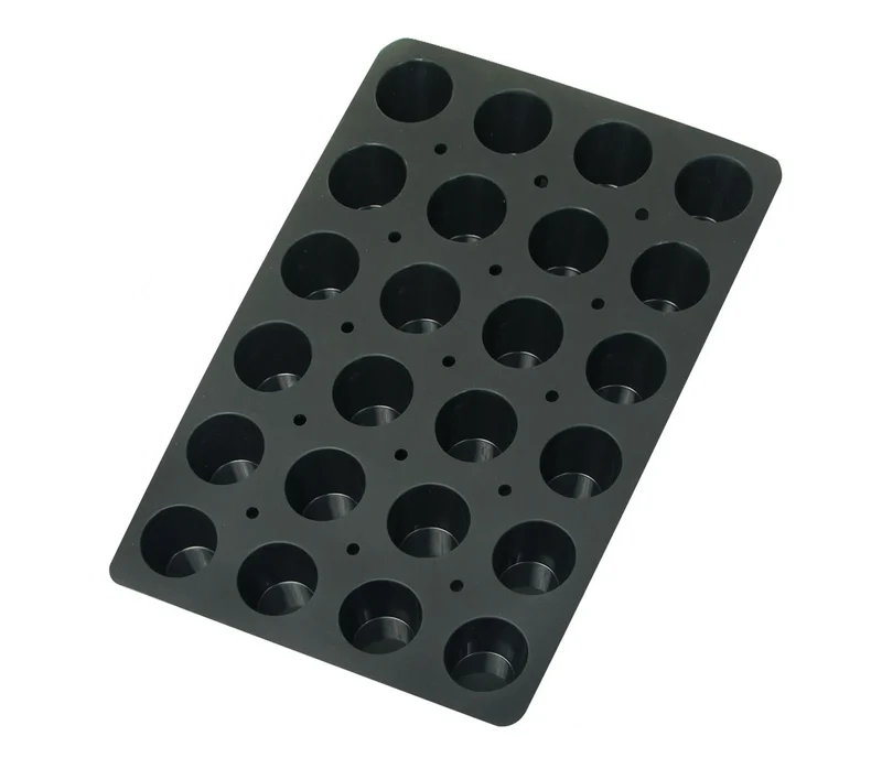 LACOR Molde muffin 24 cavidades Black 66766