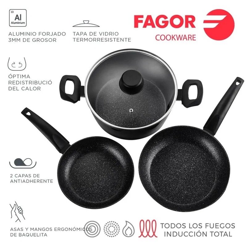 FAGOR Bateria VIVANT 424 (20+24+24)
