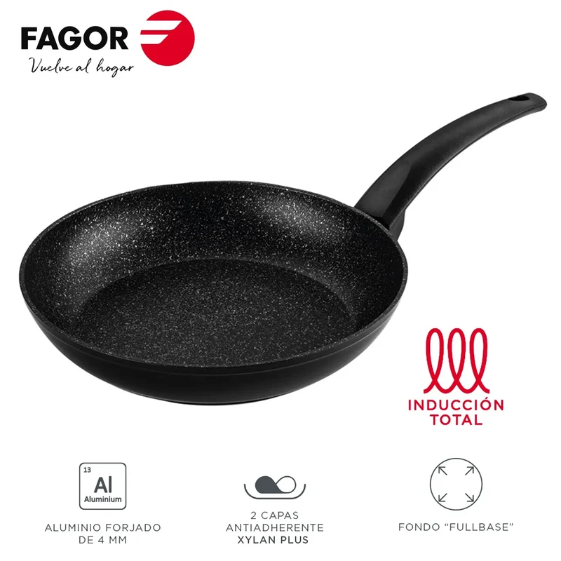 FAGOR Sarten VIVANT Ø24 Negra