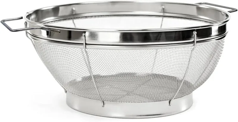 ALZA BASIC escurridera inox de rejilla 25 cm.