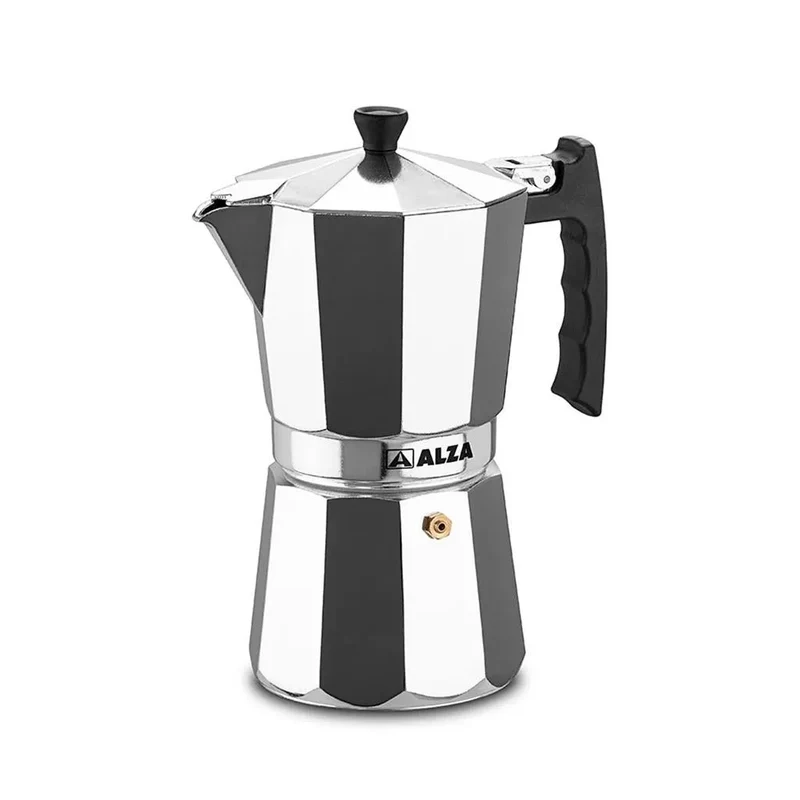 ALZA LUXE Caf. italiana aluminio full-induction 12 tazas