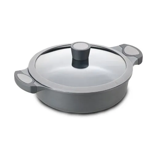 ALZA MATRIX cacerola baja con tapa aluminio fundido 36 cm.