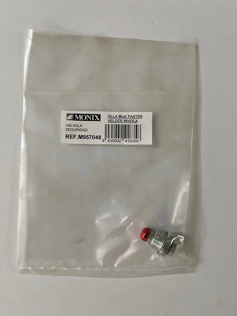 Válvula De Seguridad Olla Monix Faster-Veloce-Invoca M957048