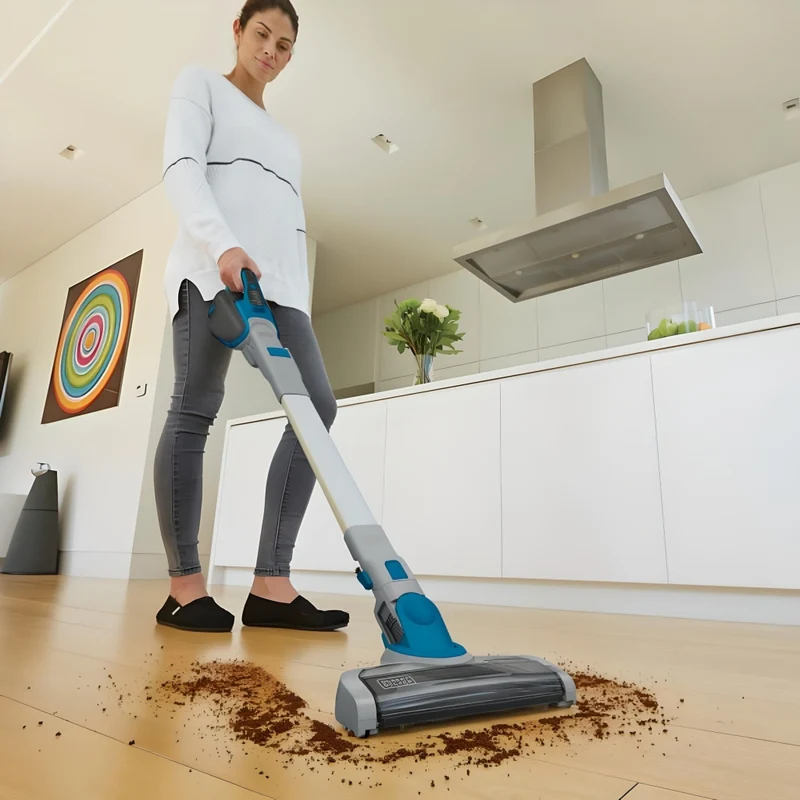Black & Decker Aspiradora Inalámbrica Portátil con Brazo de Extensión, HFEJ415JWMF22-B3