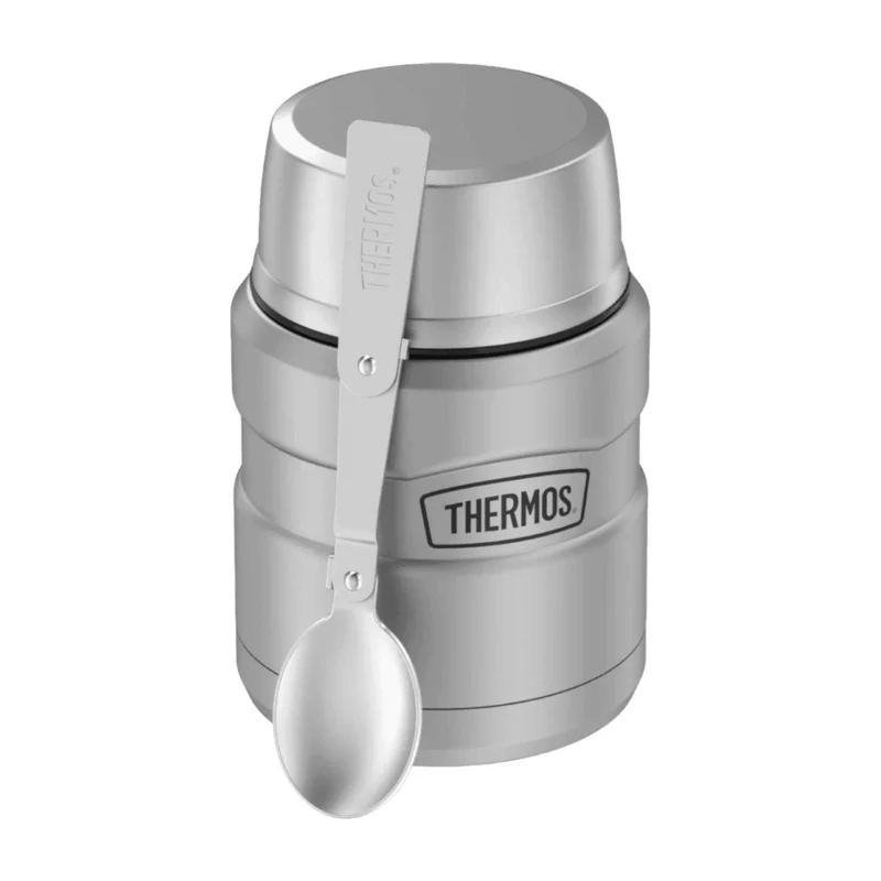 Thermos Recipiente Térmico para Alimentos con Cuchara de Acero Inoxidable, 16 Oz