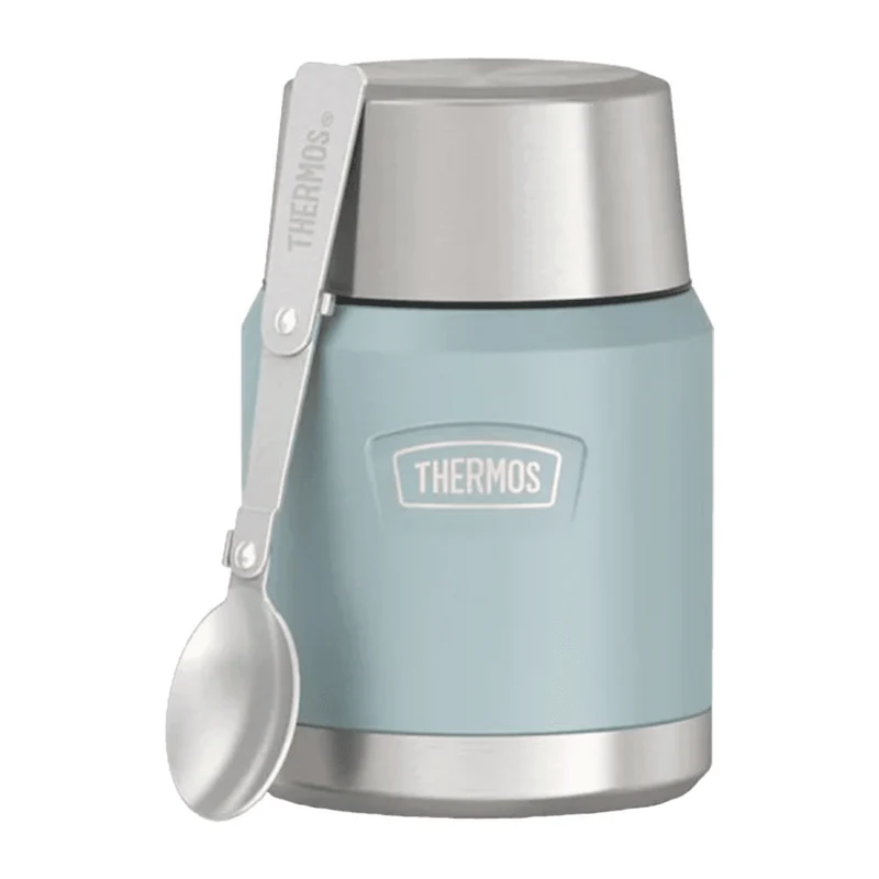 Thermos Recipiente Térmico para Alimentos con Cuchara de Acero Inoxidable, 16 Oz