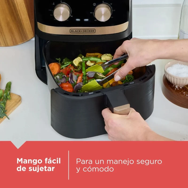 Black & Decker Freidora de Aire 4.2 Litros Purifry, AFBD42-3BDLA